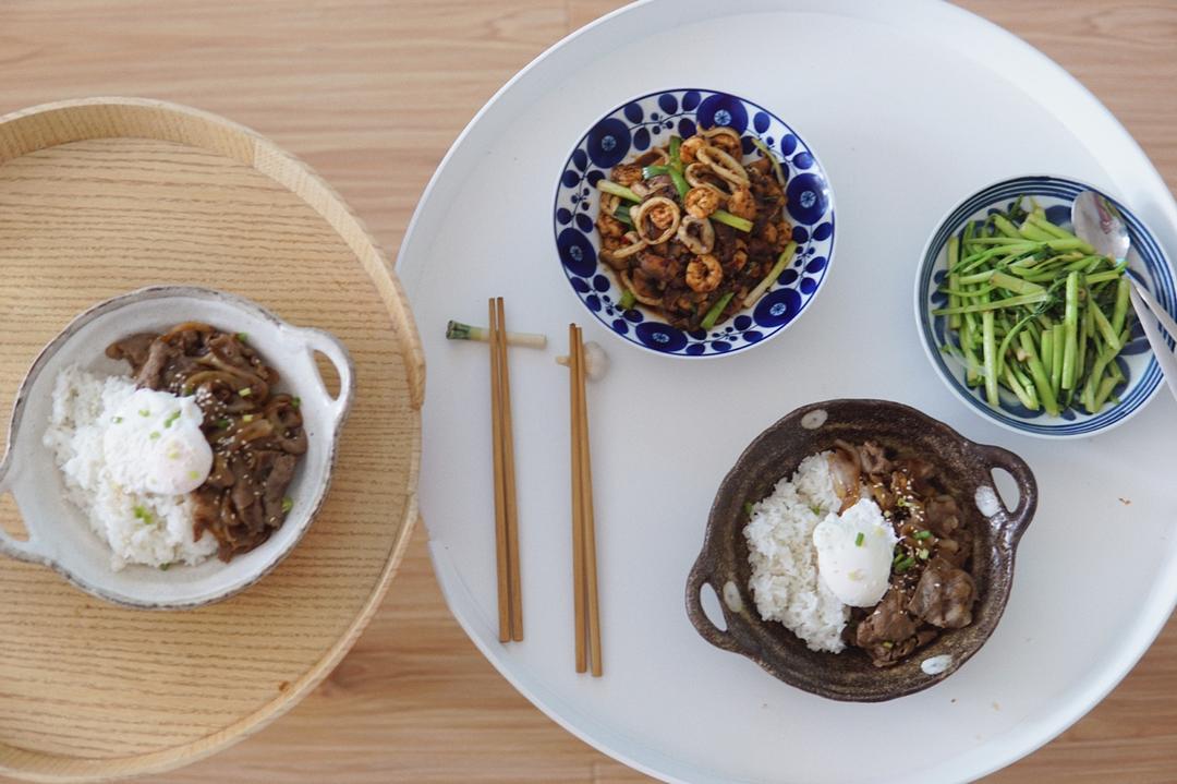 超快手日式牛肉饭