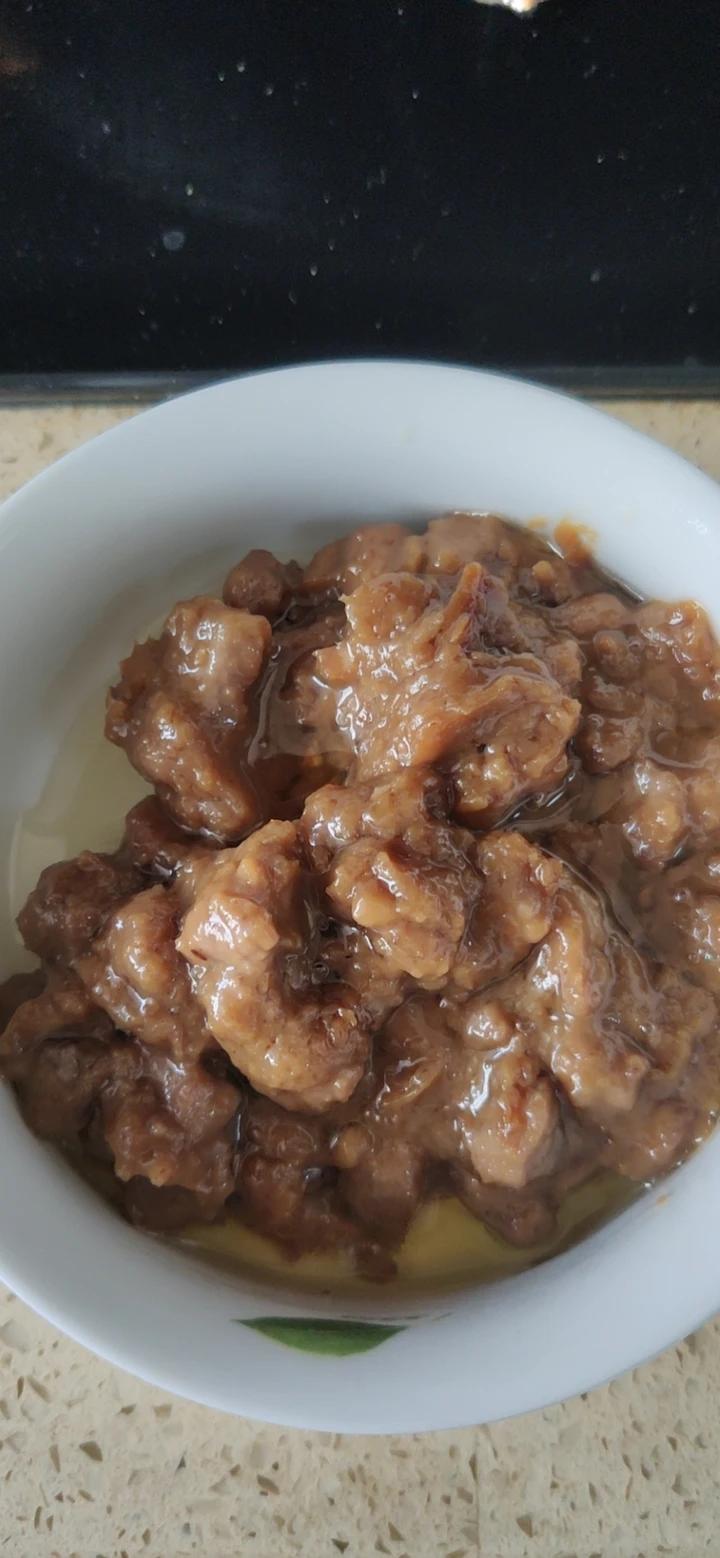 简配版炸酱面的炸酱（黄豆酱版）