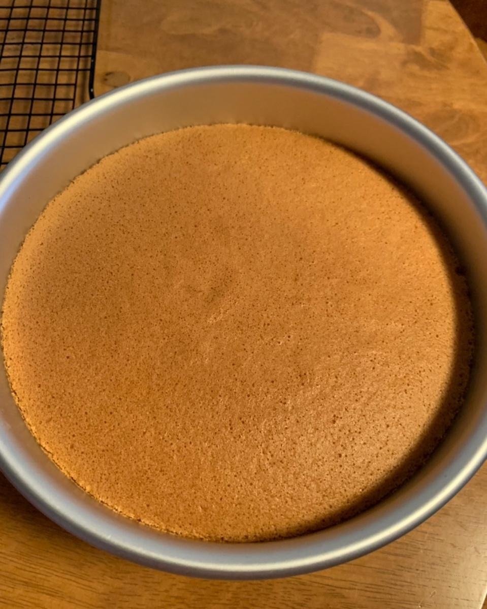 视频菜谱:原味戚风蛋糕8寸戚风蛋糕不裂