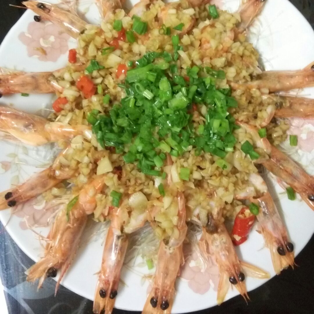 蒜蓉粉丝蒸虾