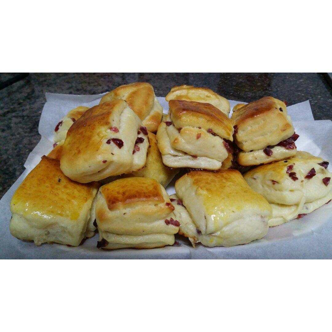 蔓越莓优格小面包块