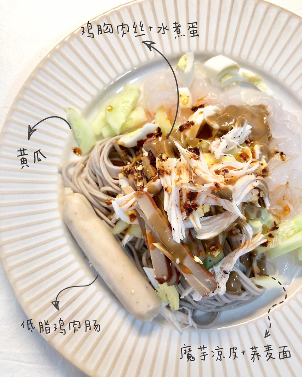 麻酱鸡丝凉面