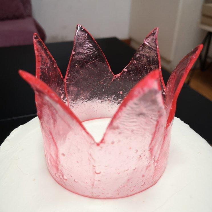 艾素糖装饰—艾素糖皇冠制作