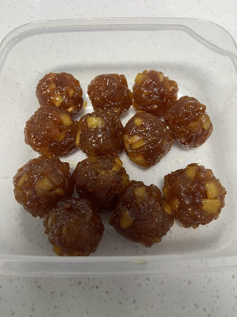 凤梨酥的灵魂馅料——纯手工凤梨馅