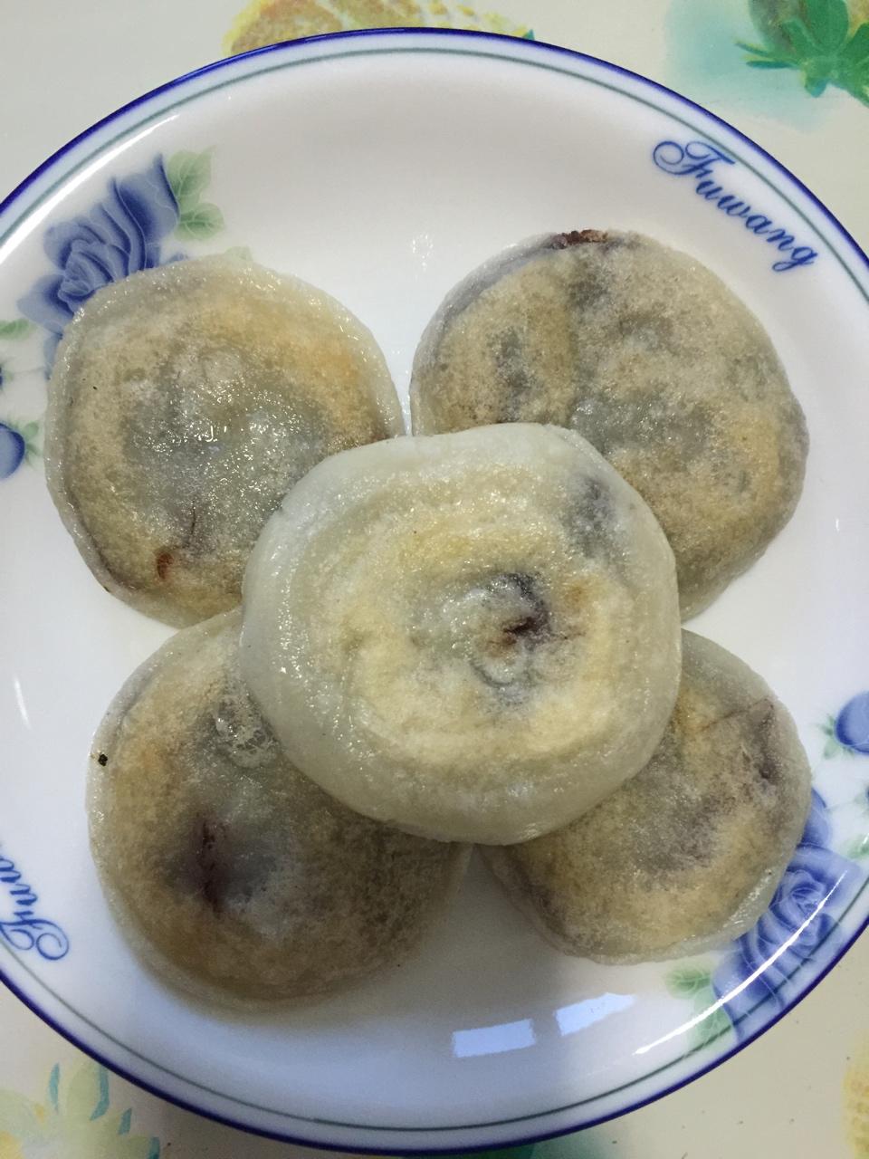 糯米红豆饼