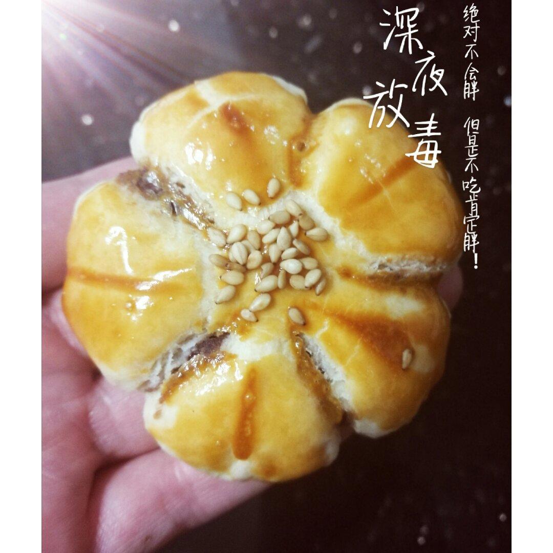 香芋梅花酥