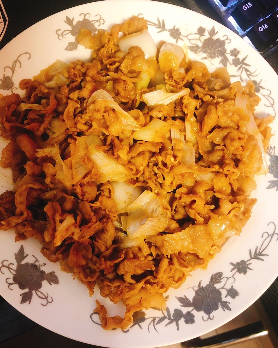 孜然羊肉片