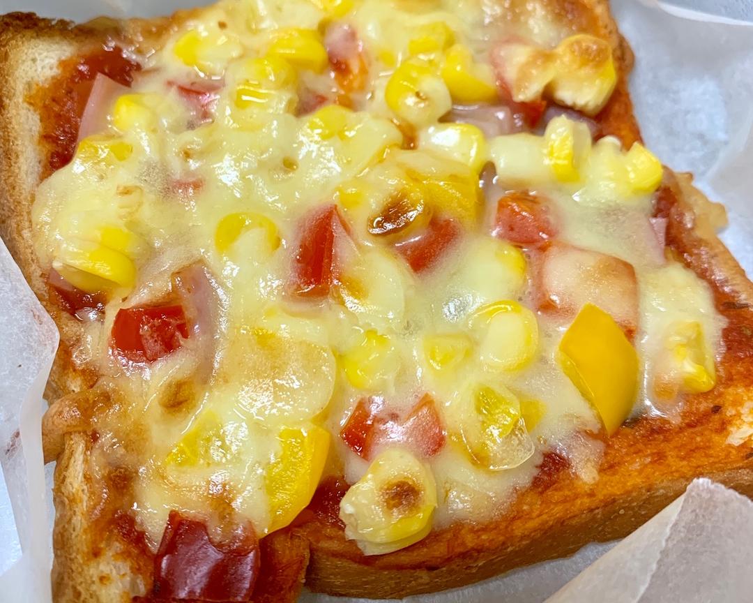 超简易面包披萨