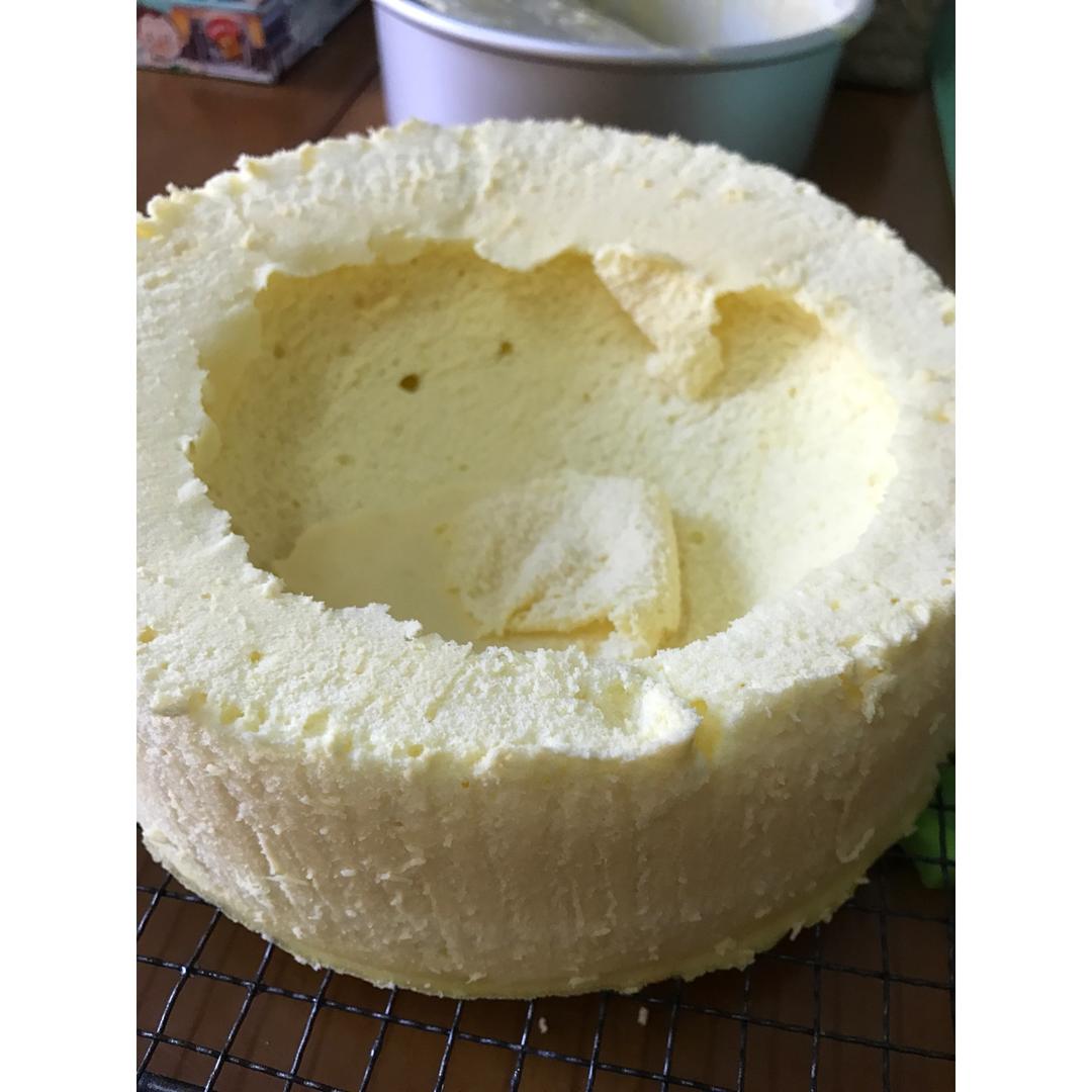 零失败戚风蒸蛋糕（8寸）可做蛋糕胚（另附红丝绒蒸蛋糕做法）