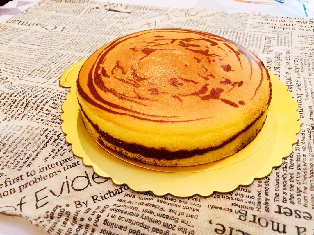 大理石戚风蛋糕8寸