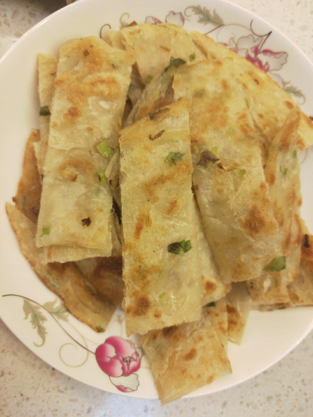 家庭版油酥葱油饼