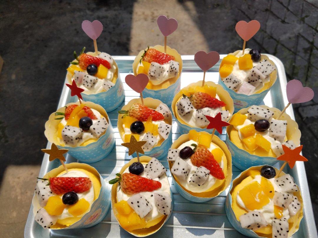 北海道纸杯蛋糕|不爆面不塌腰不皱皮