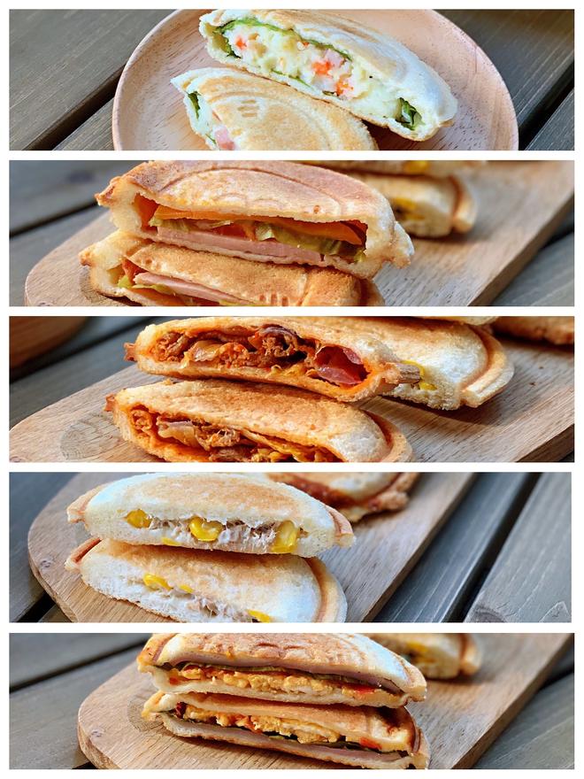 口袋三明治的五种吃法的做法