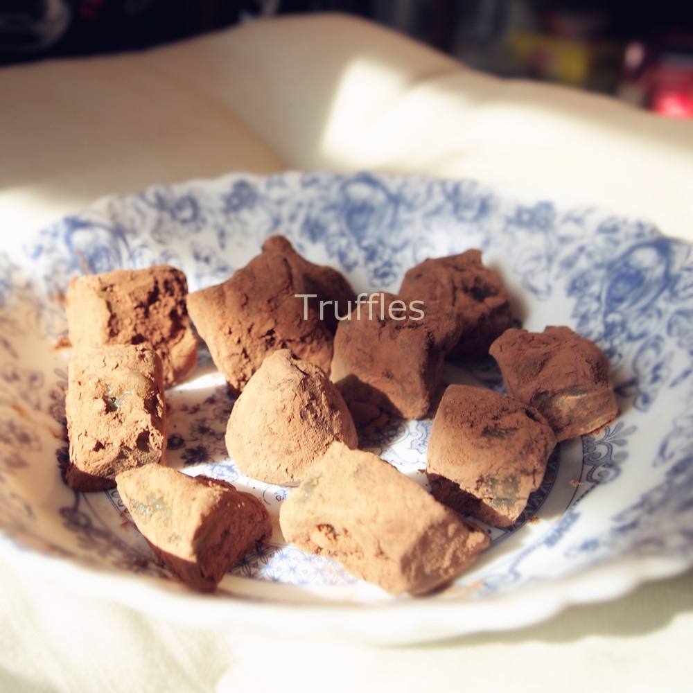 伪松露之五分钟可可抹茶麻糬