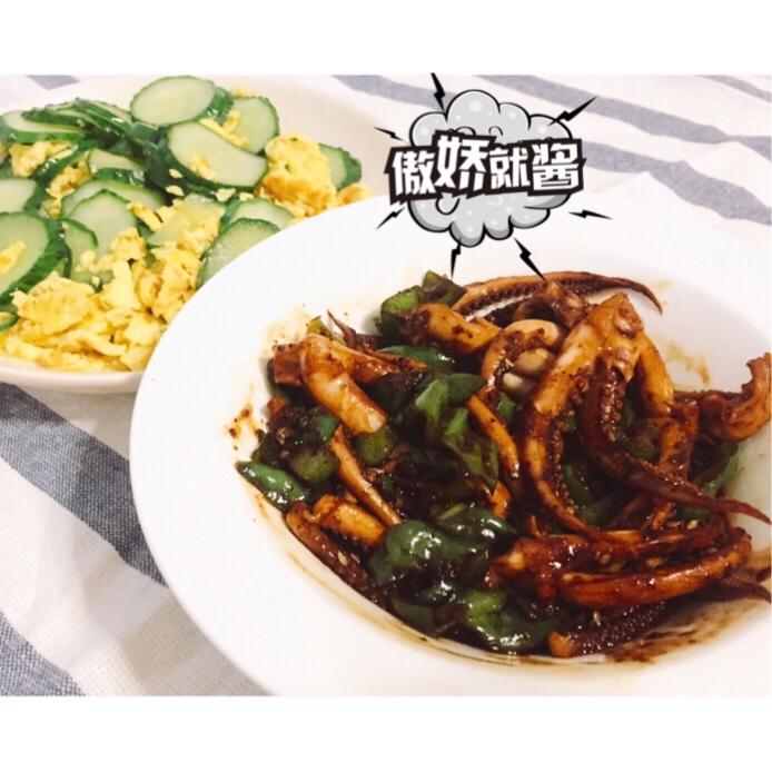 爆炒鱿鱼家常做法