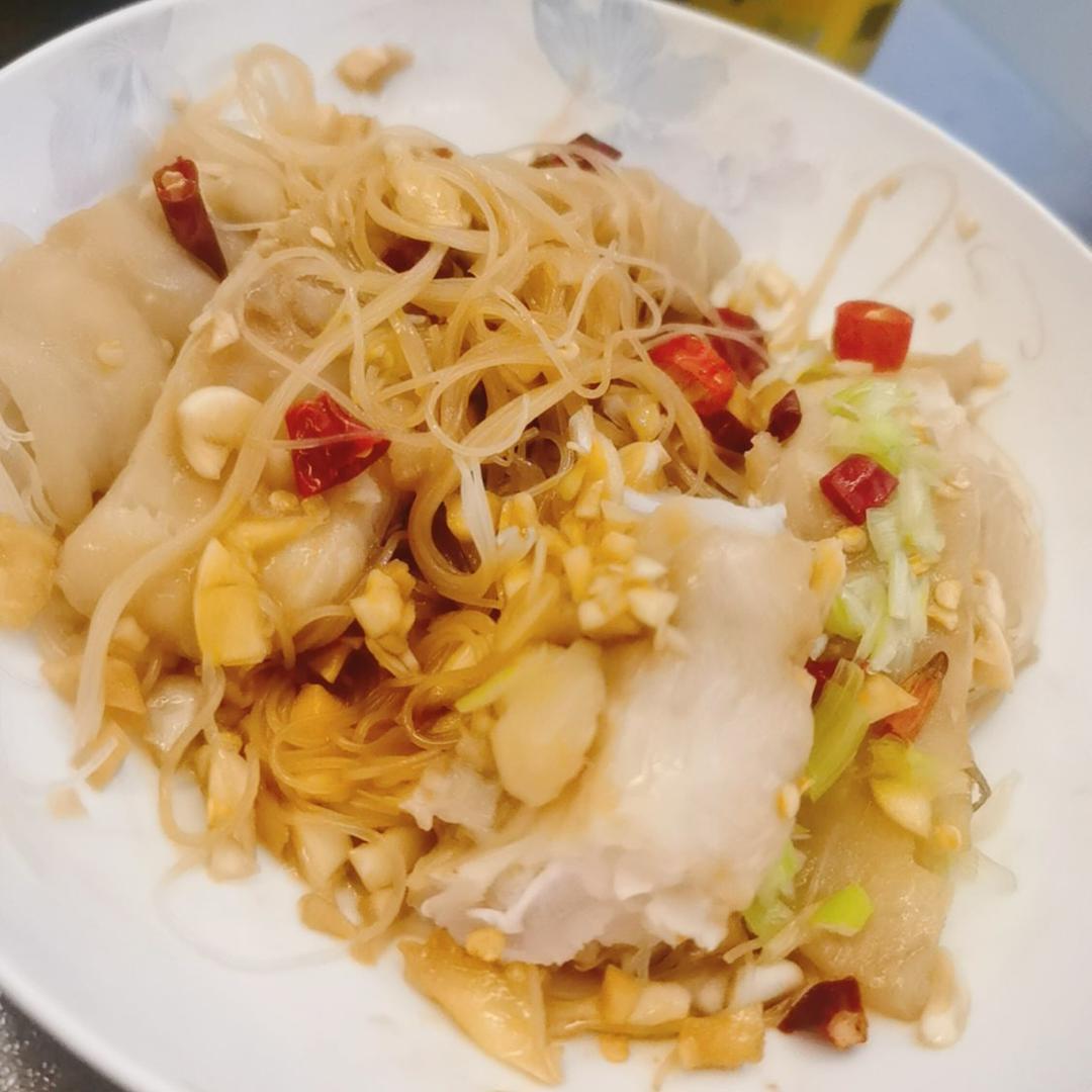 蒜蓉粉丝蒸龙利鱼
