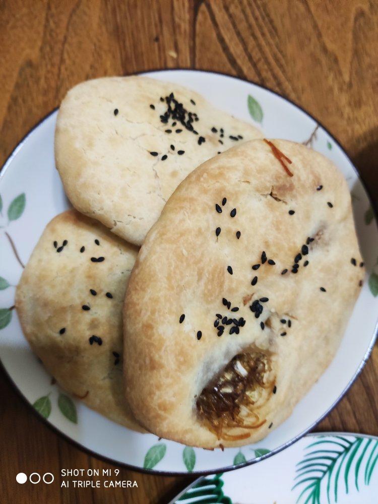 👩‍🍳香喷喷的榨菜鲜肉锅盔～吃一次忘不了💁🏻‍♀️