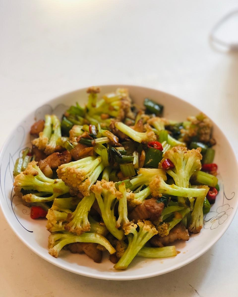 和饭店一个味道的干锅花菜