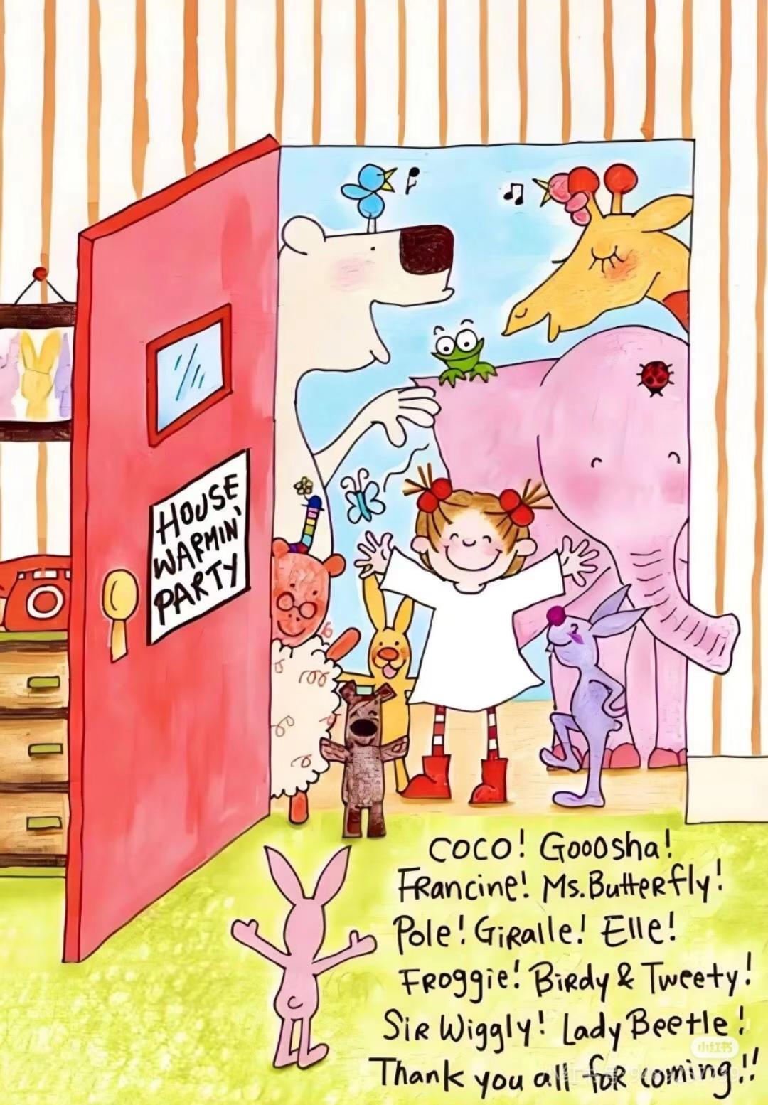 小兔子有滑板车的厨房