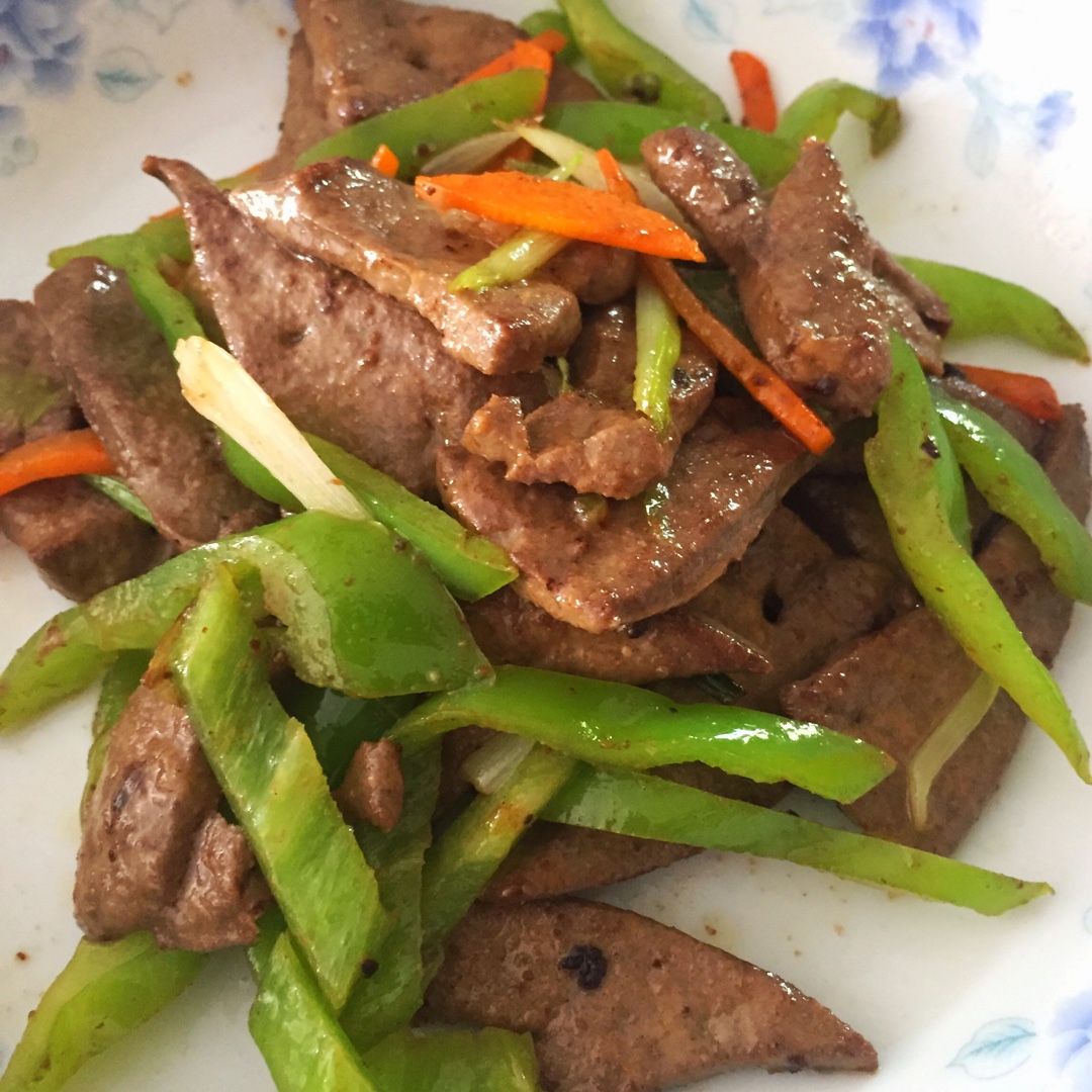 重口味的看过来--爆炒猪肝