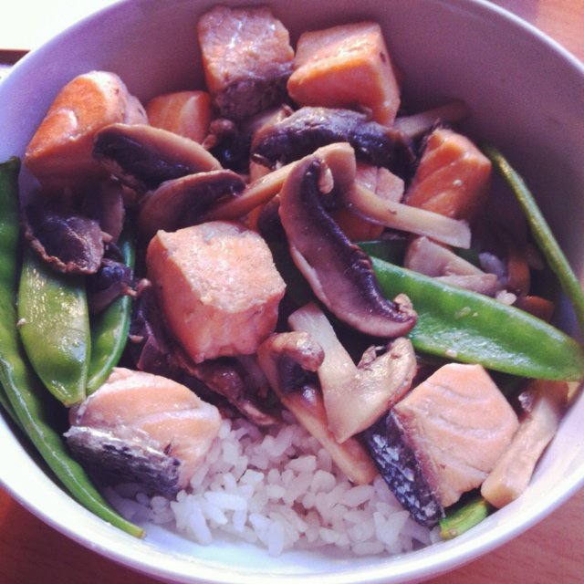 无油香煎三文鱼