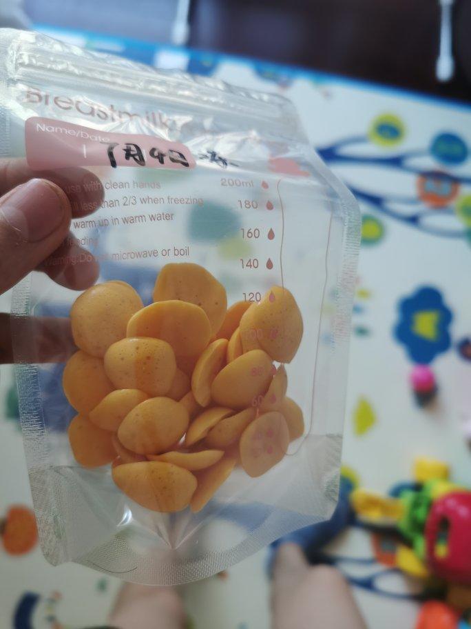 （更新）5月+宝宝辅食                                                 奶香蛋黄溶豆