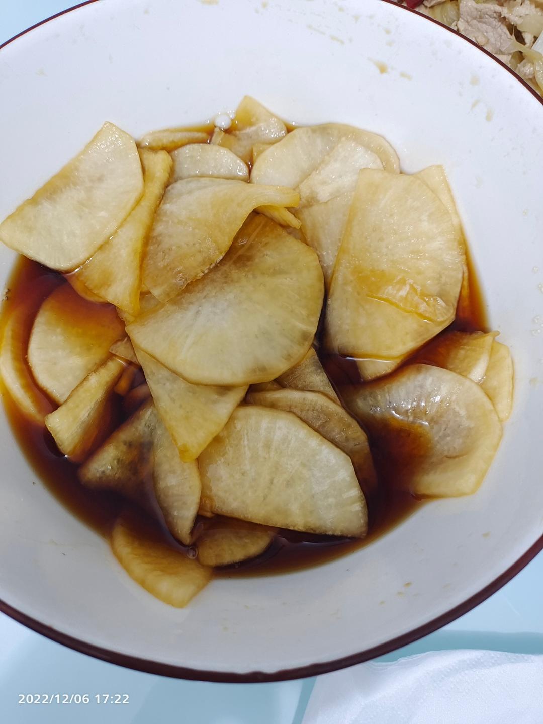 酸辣脆爽的萝卜，当零食都非常好
