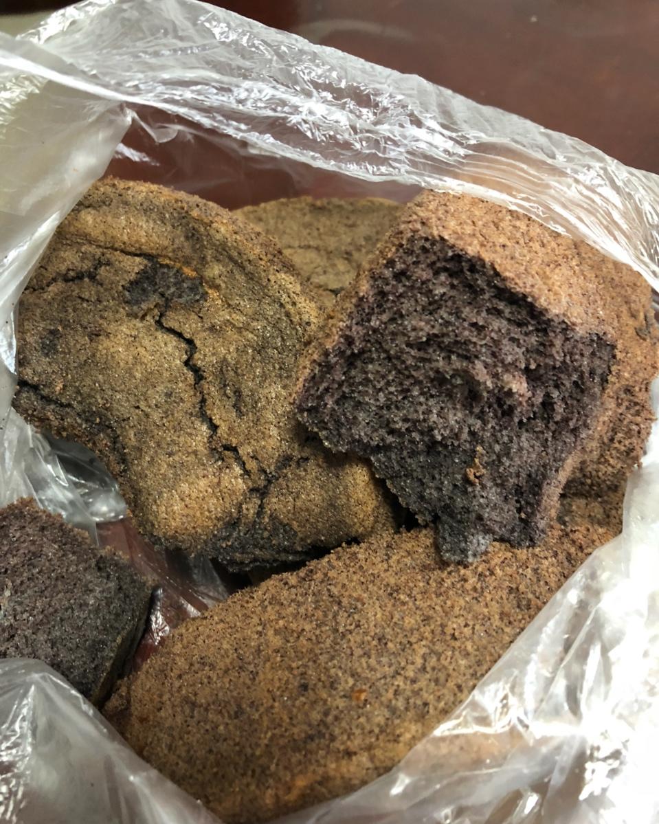无面粉黑米戚风蛋糕