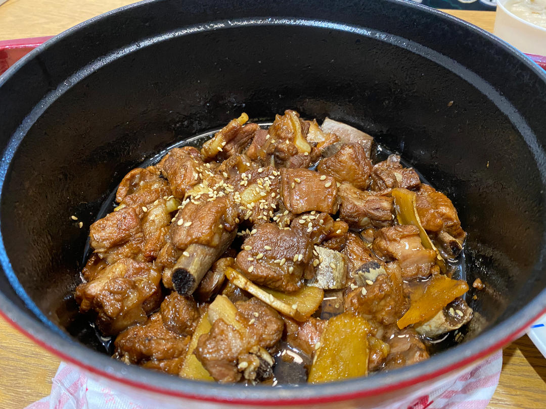 糖醋排骨/糖醋小排（不放油）（12345口诀做出正宗上海本帮）