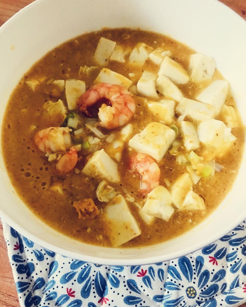 咸蛋黄豆腐