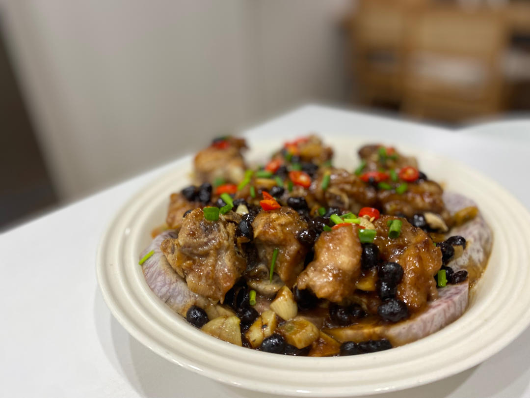 豆豉蒸排骨