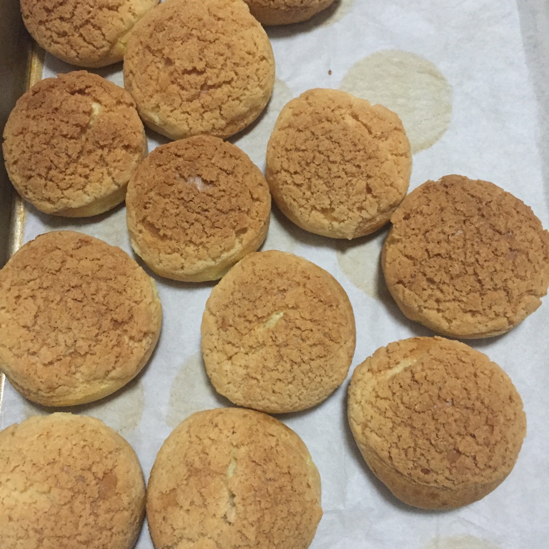 十分美味的酥皮泡芙