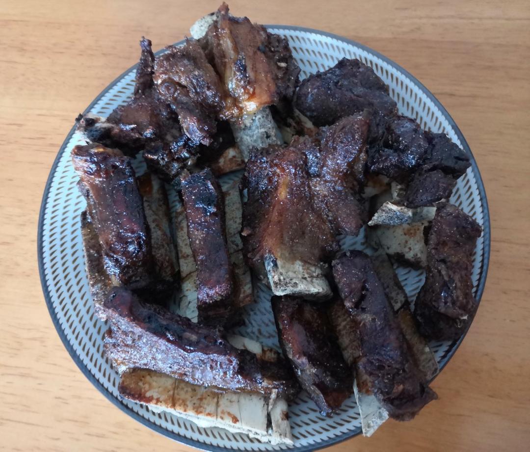 烤羊排骨（不膻很香脆）