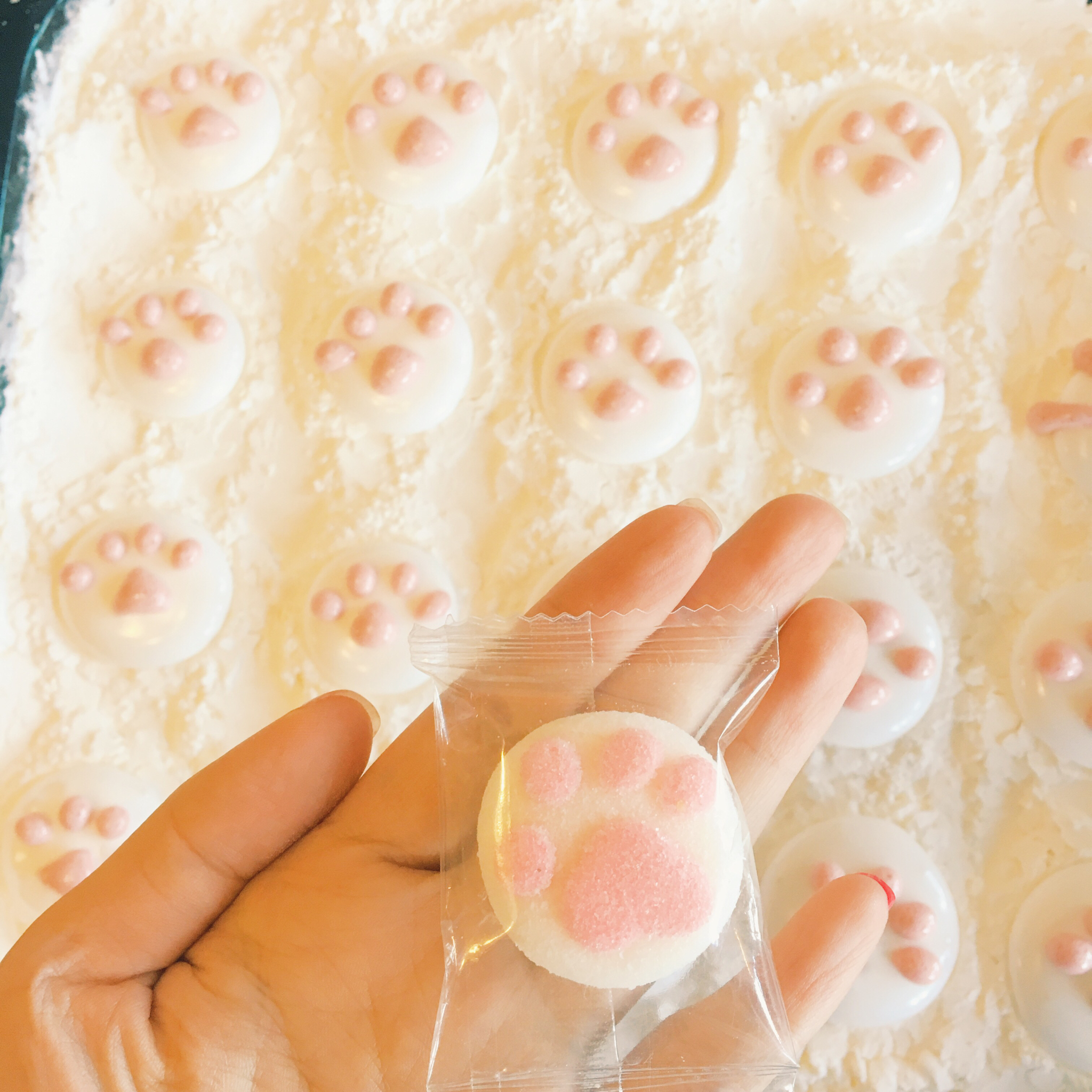 猫爪棉花糖【纯糖】