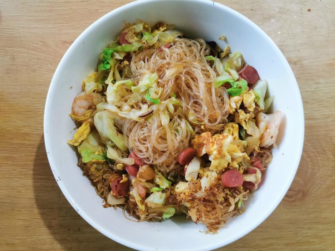 黄金海鲜干捞粉丝煲