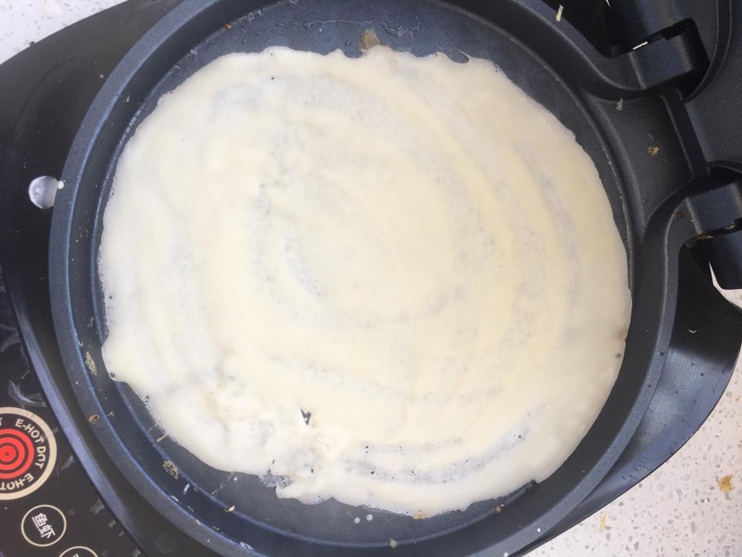 秒杀早餐摊不破皮大煎饼，步骤超详细