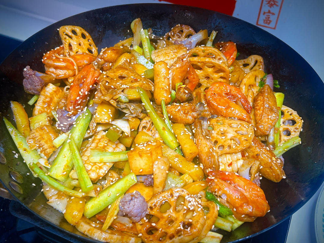 （酱香版）干锅鸡翅虾