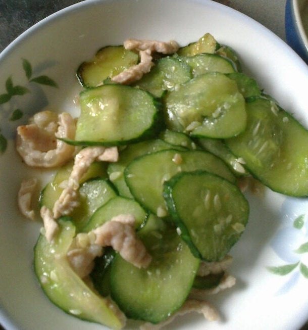 黄瓜肉片