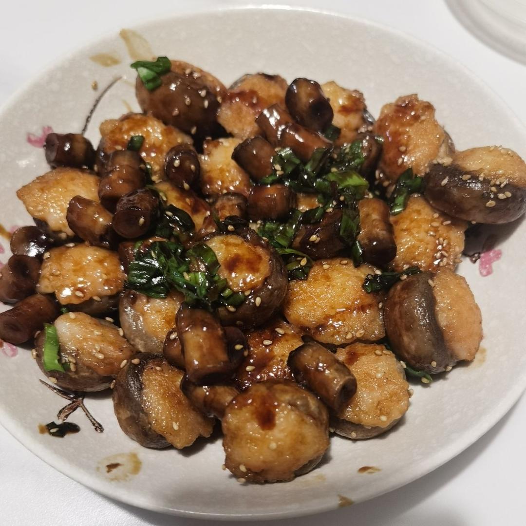 口蘑虾滑