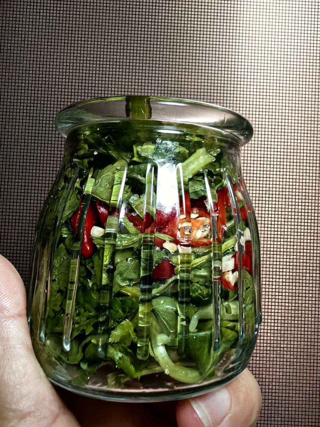 腌香菜的做法