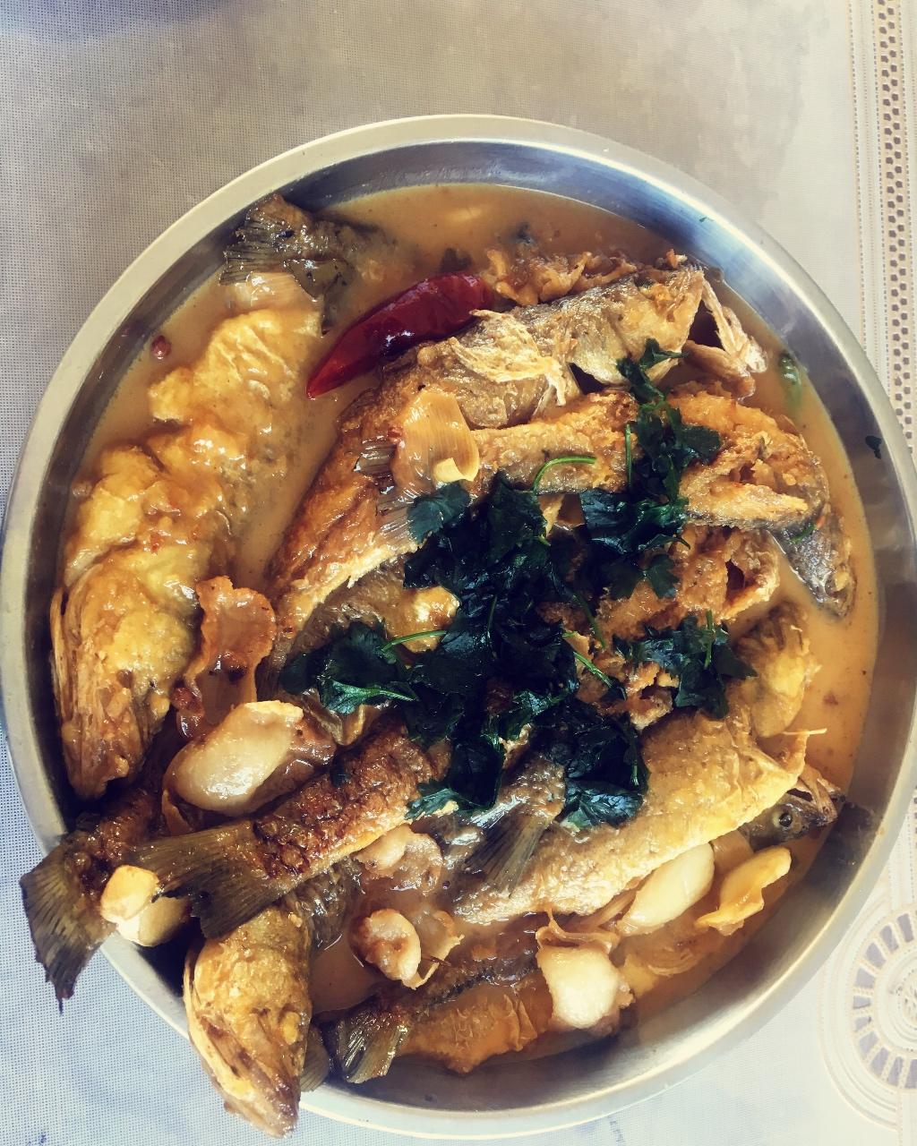 酱焖海杂鱼