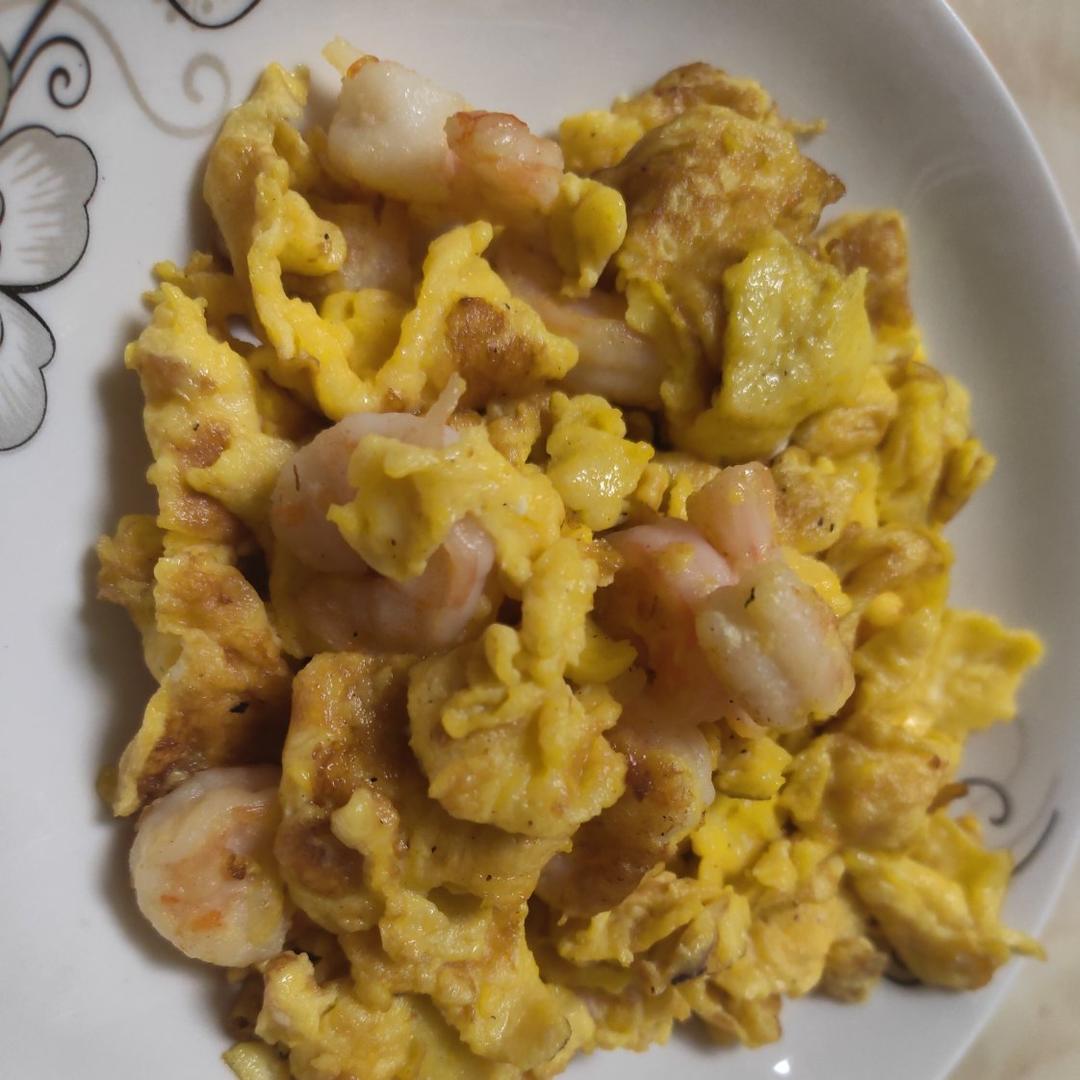 【虾仁滑蛋】超嫩滑，复刻茶餐厅经典