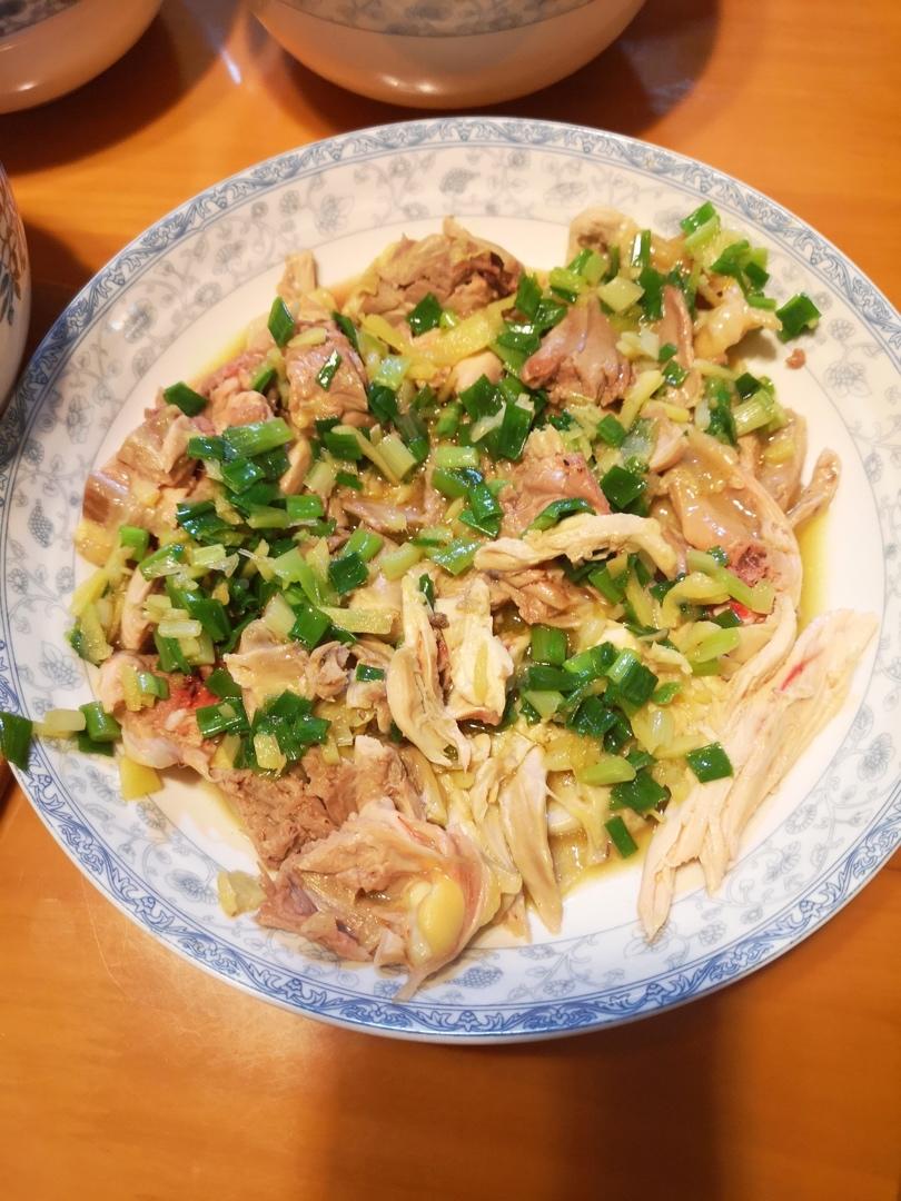 葱油鸡（详细版.吃了忘不了的美味）