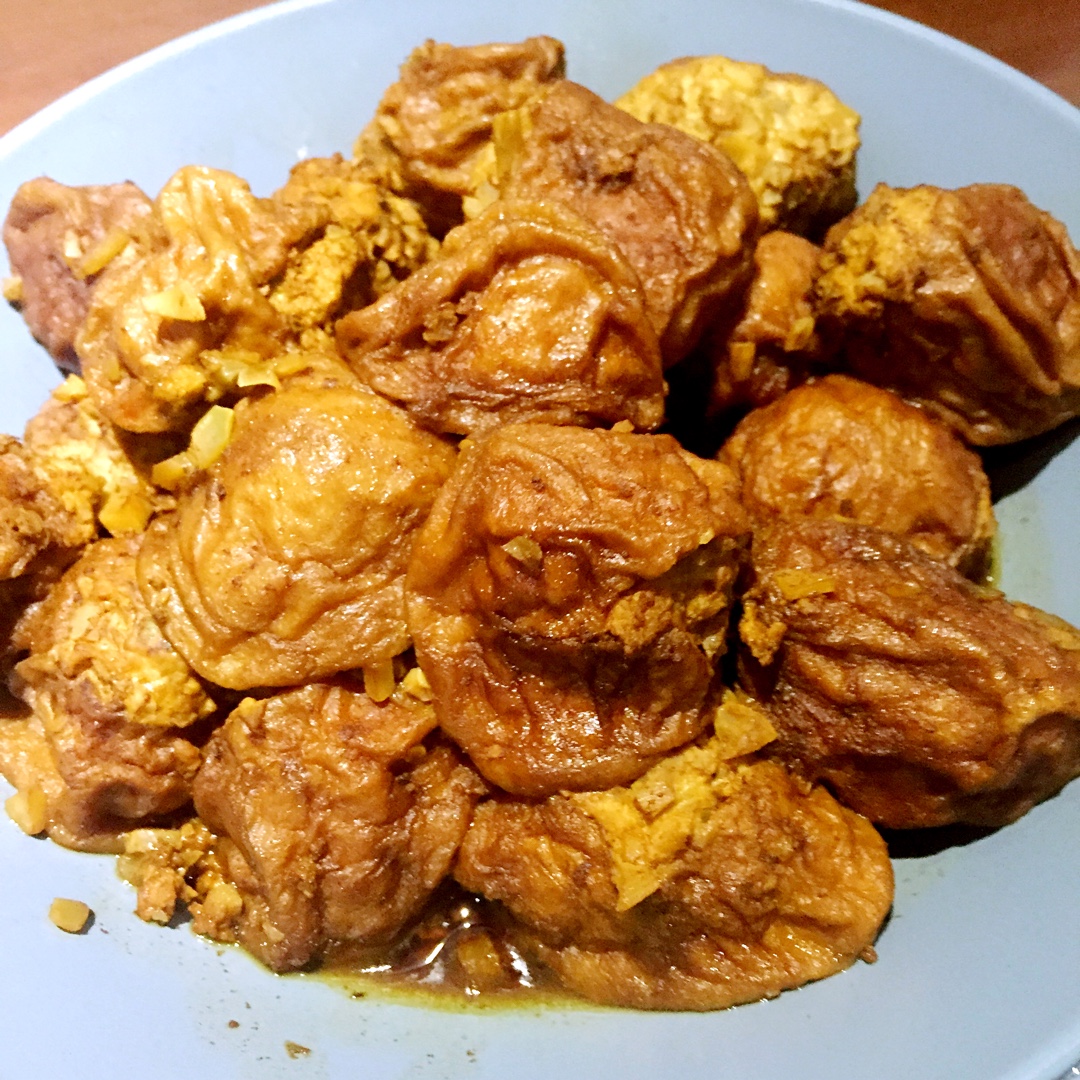 家乡味，肉酿面筋