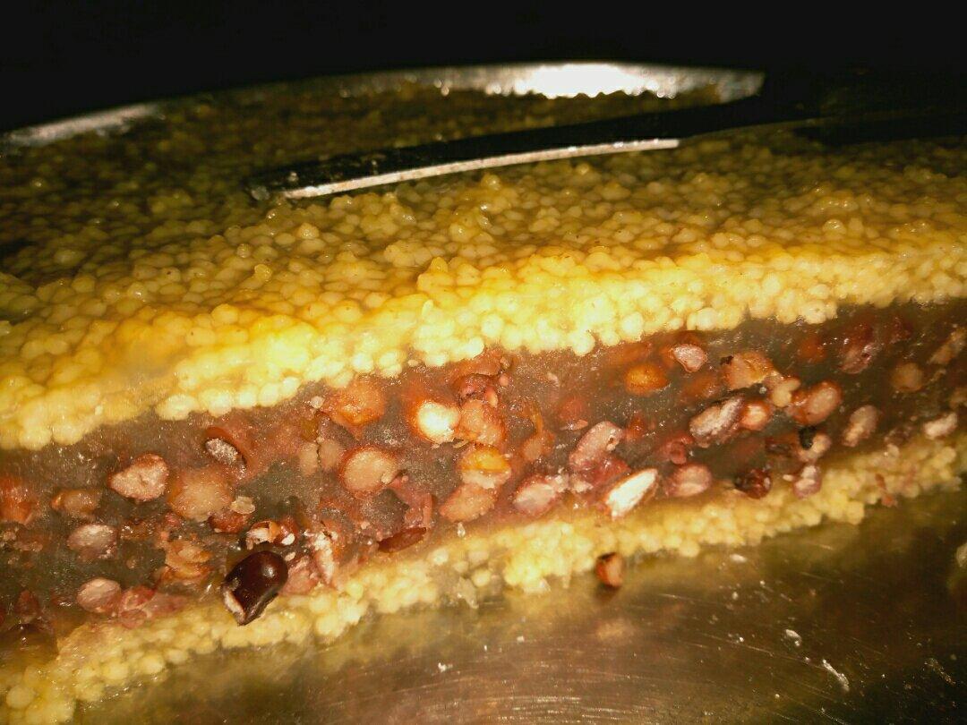 小米红豆杂粮糕