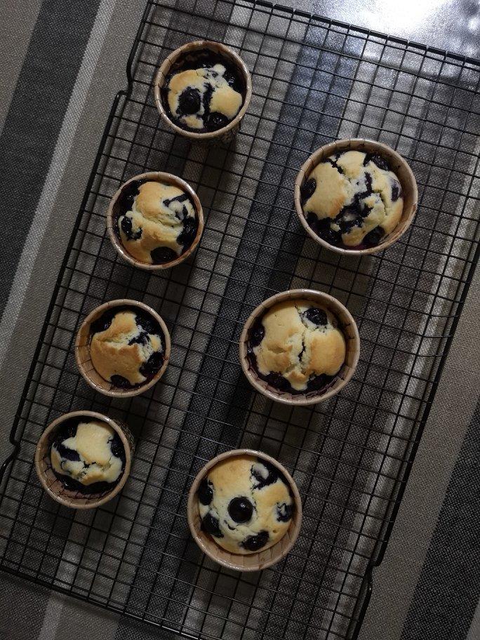超好吃的蓝莓麦芬