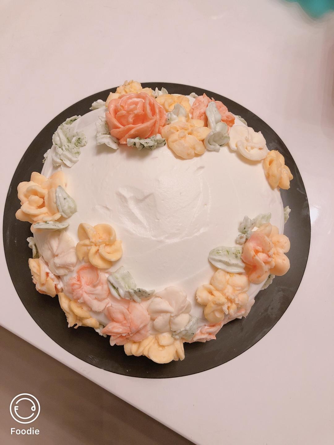 韩式奶油裱花的做法