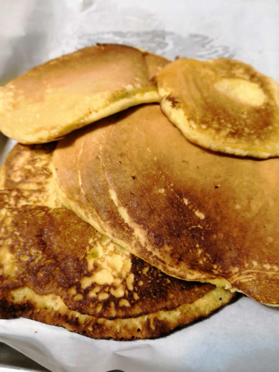 超级简单pancake【无黄油健康版】