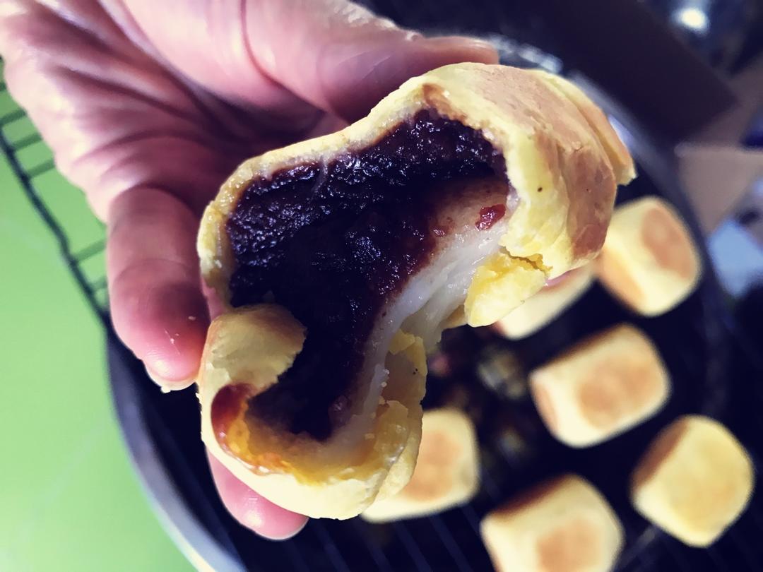 网红虎皮饽饽（仙豆糕）原身宝斗饼