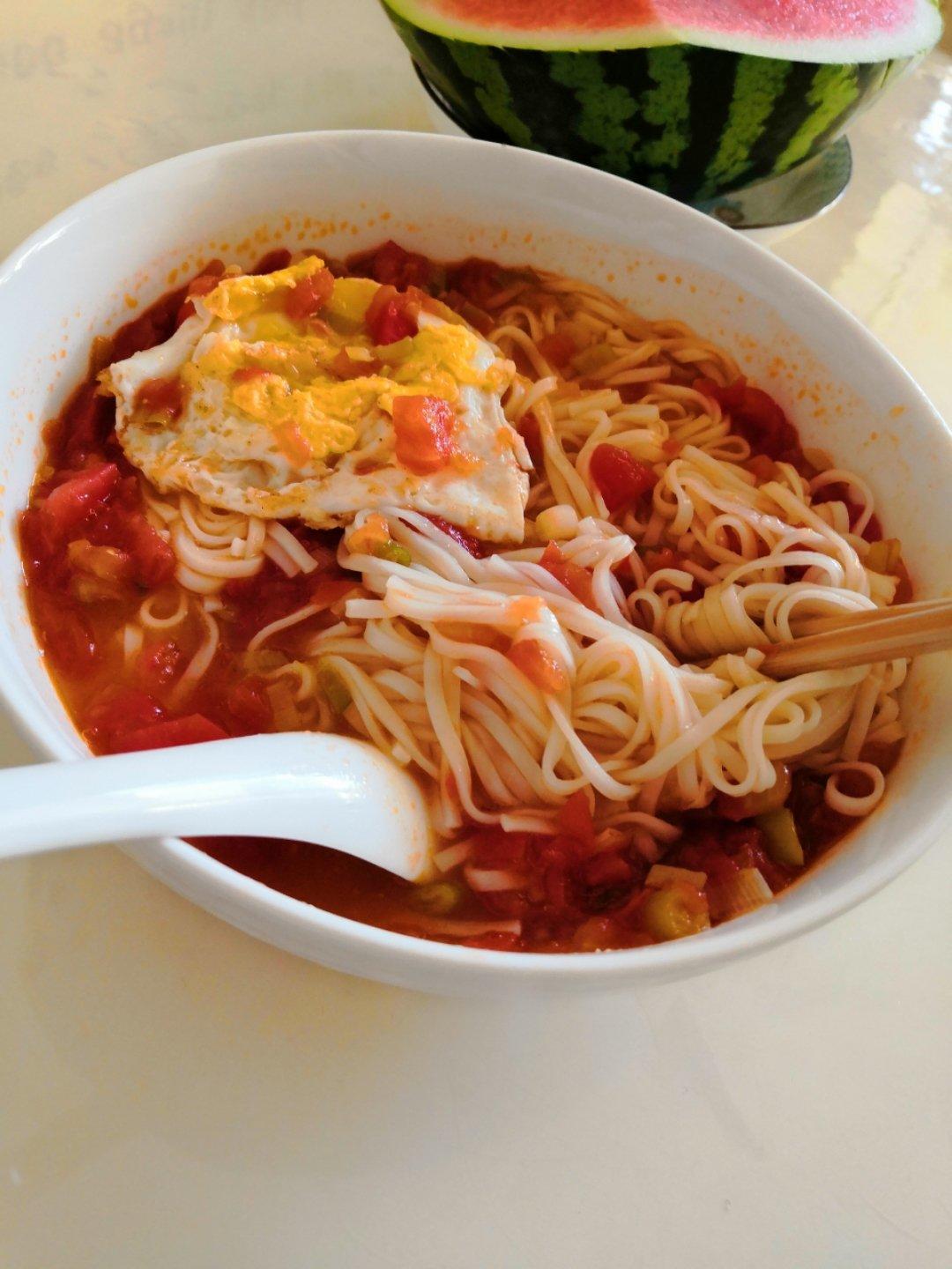 西红柿鸡蛋面